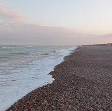 The beach 200m from Lezardiere House