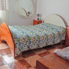 A double bedroom at Lezardiere House