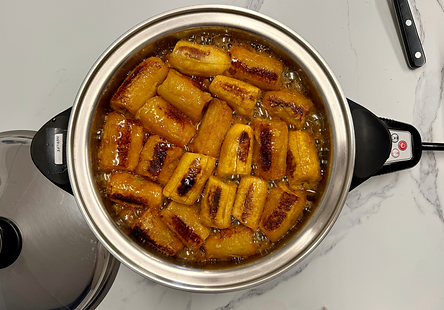 No Oil Banana Cue