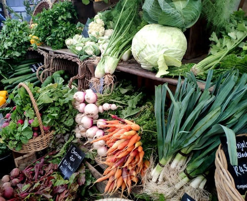 Farm fresh vegetables