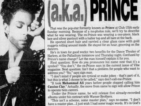 Prince (July 12, 1994) – Staten Island Advance New York