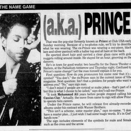 Prince (July 12, 1994) – Staten Island Advance New York
