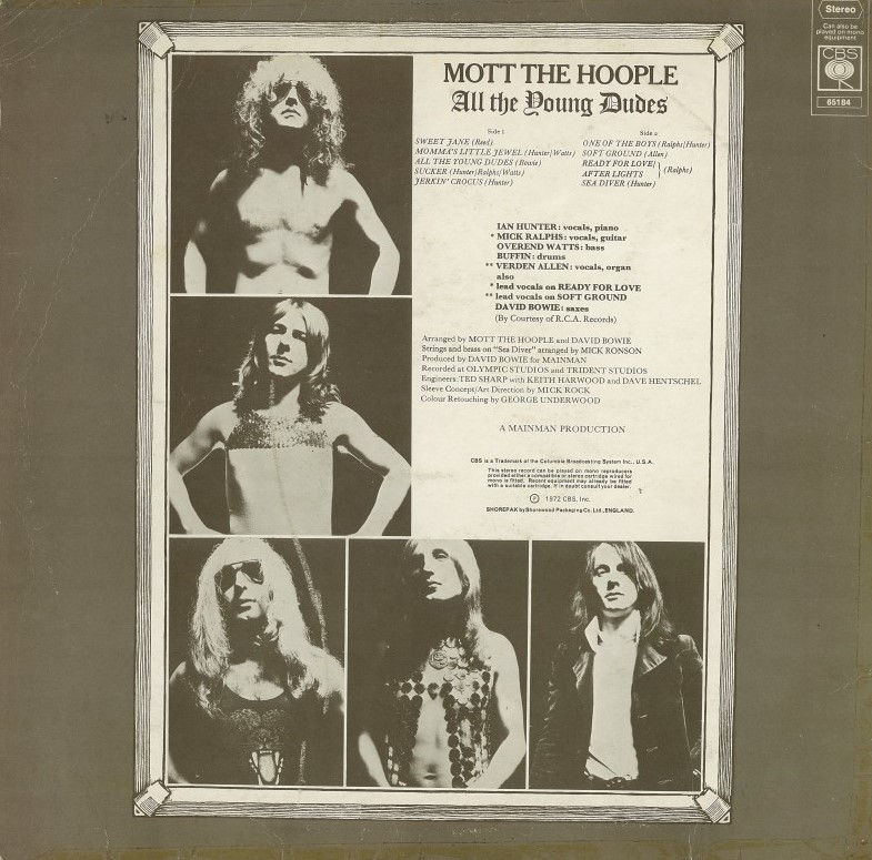 Album back cover UK catalogue S 65184.