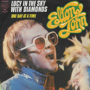 Elton John: Lucy In The Sky With Diamonds Single (1974)