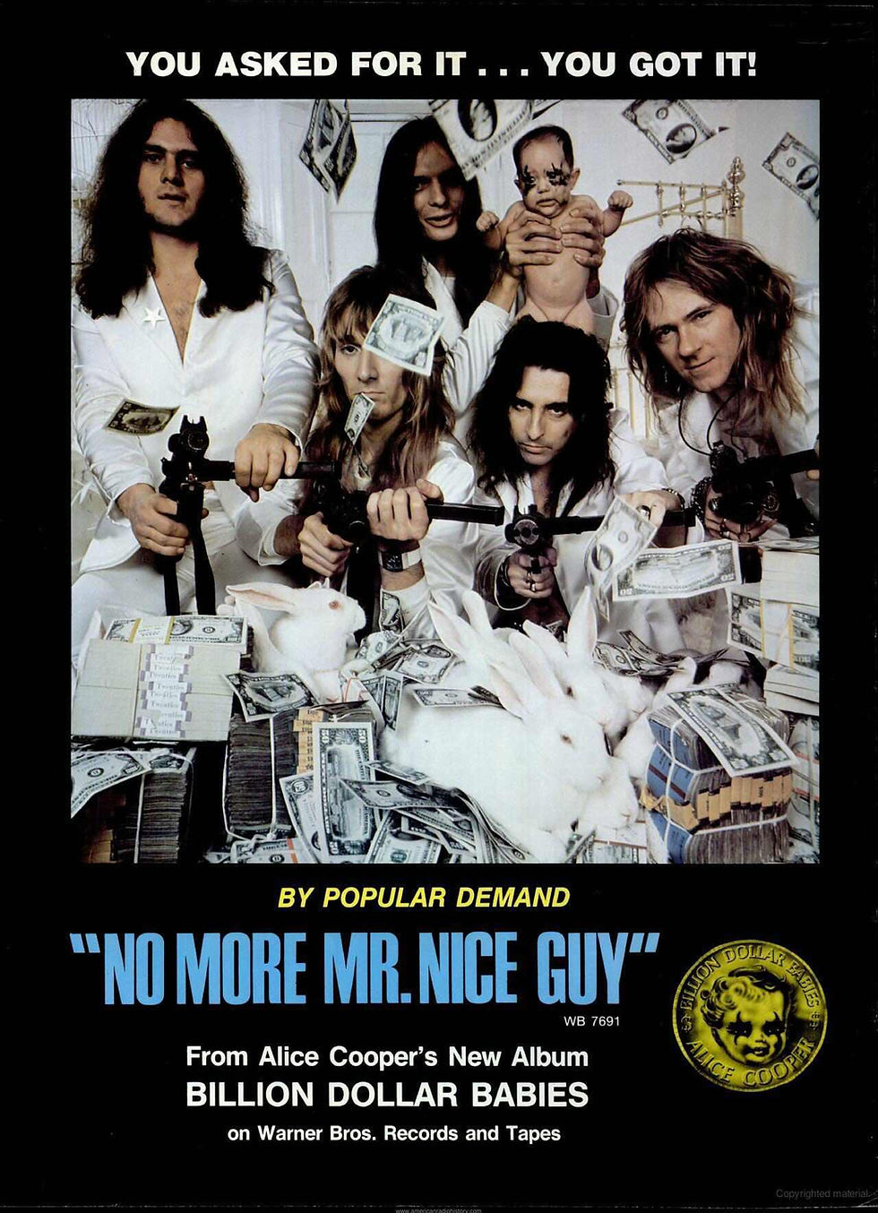 📰 No More Mr. Nice Guy – Advert : Mar. 1973