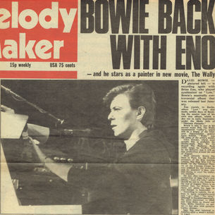 David Bowie: Bowie Back with Eno Cover (1977)  