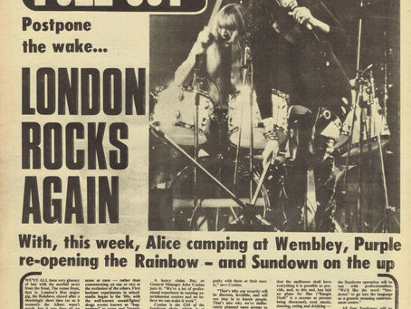 Alice Cooper Group: "Alice Camping Out" Feature (1972)