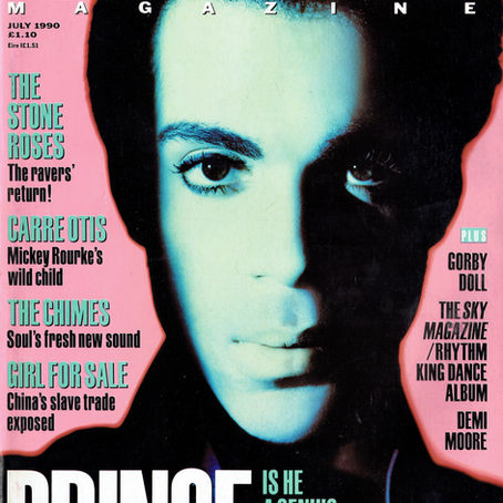 Prince (July 1990) “Prince: Is He a Genius or Is He a Jerk?” – Cover Story – Sky Magazine (UK)