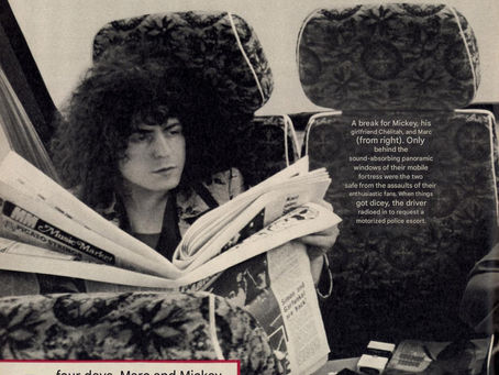T. Rex / Marc Bolan (August 2, 1972) – “Marc’s role” / “Clear the road for the T. Rex boss!” Tour Feature – Bravo