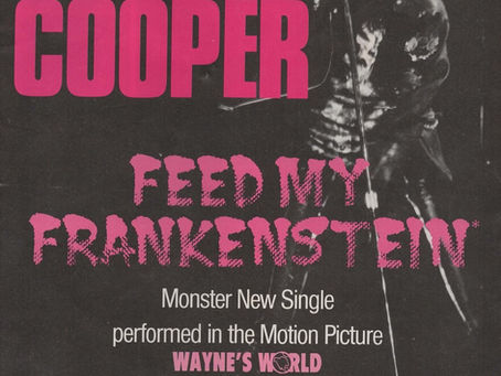 Alice Cooper (1992) “Feed My Frankenstein” – Full Page Advertisement – Kerrang! Magazine (UK)