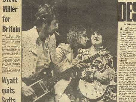 Faces: Faces In Action Cover Article (1971)