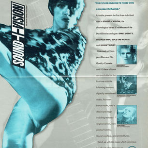 David Bowie: “Album Reissues” Advert (1990)