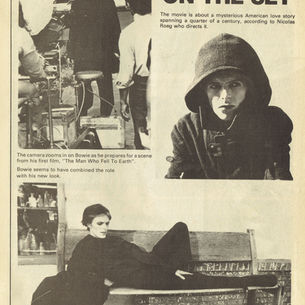 David Bowie: "David on the Set" Feature (1976)