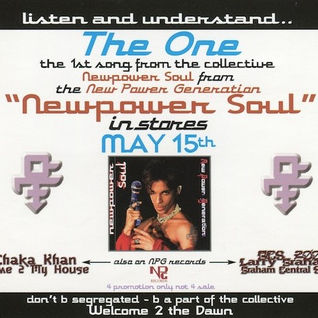 💿 The One – CD Single Promo: Apr. 1998