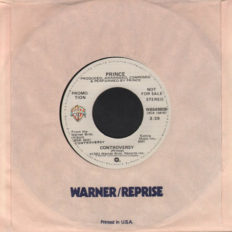 Prince (September 2, 1981) Controversy / When You Were Mine – Single 7" US