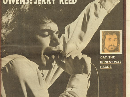 Cat Stevens (June 5, 1971) Record Mirror Front Cover