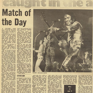 Slade: "Match of the Day" Article (1973)