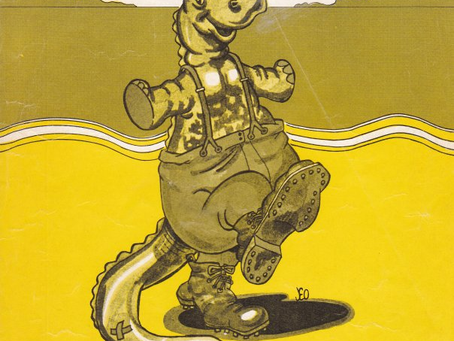 Terry Dactyl & The Dinosaurs (July 7, 1972) "Seaside Shuffle" / "Ball and Chain" Single 7" (UK Records UK-R 5)