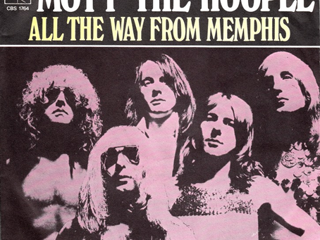 Mott the Hoople (September 5, 1973) – "All the Way from Memphis" b/w "Ballad of Mott the Hoople (March 16, 1972 Zurich)" Single: United States