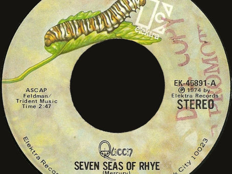 Queen (June 20, 1974 Release) “Seven Seas Of Rhye” / “See What A Fool I’ve Been” – Single 7" US