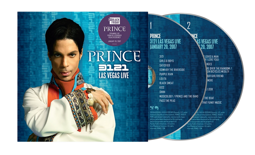 Prince (November 27 2026) - 3121 Las Vegas Live Black Friday Album