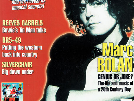 Marc Bolan / T.Rex (May 1997) Guitarist Magazine Cover Feature