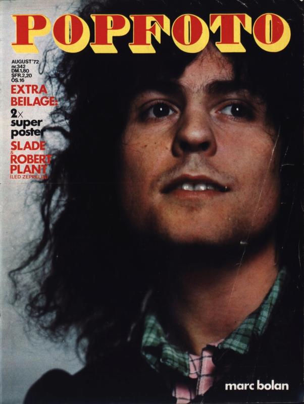 Marc Bolan (August 1972) – Cover Feature – Popfoto