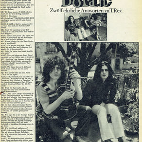 Marc Bolan & T.Rex: "Twelve Marital" Feature (1971)