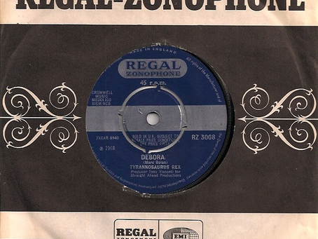 Tyrannosaurus Rex (April 19, 1968) “Deborah” / “Child Star” – Single 7" UK