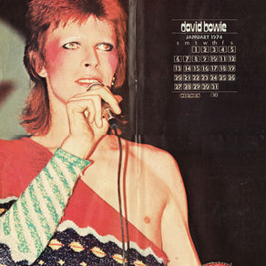 Bowie's January Calendar: 1974