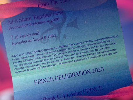 Prince – (June 8 2023) “All A Share Together Now” (2006) Lyrics & Analysis