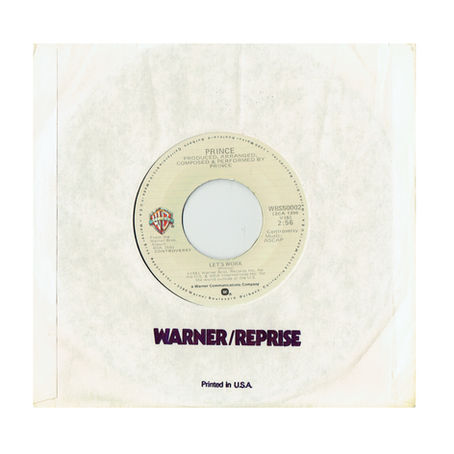 Prince (January 6, 1982) Let’s Work - Single US