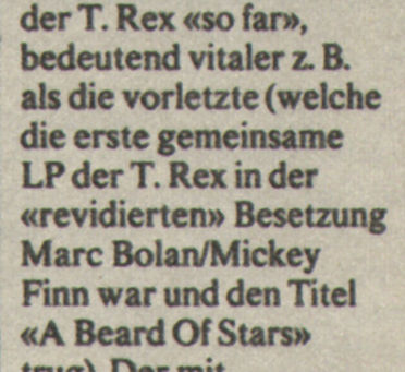 T. Rex (June 1, 1972) Ride a White Swan Album Review – Pop Magazine
