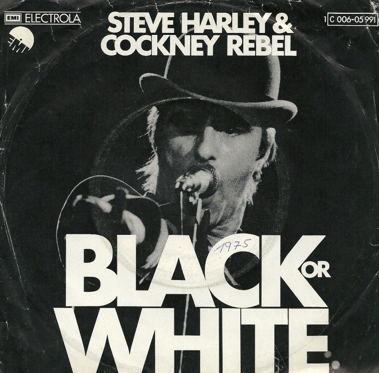 Steve Harley And Cockney Rebel: Black Or White Single (1975)