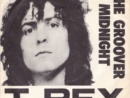 T. Rex (July 1973) “The Groover” / “Midnight” – Single 7" Denmark