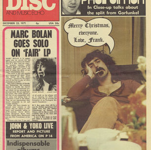 T.Rex: Bolan Goes Solo Cover Insert (1971)