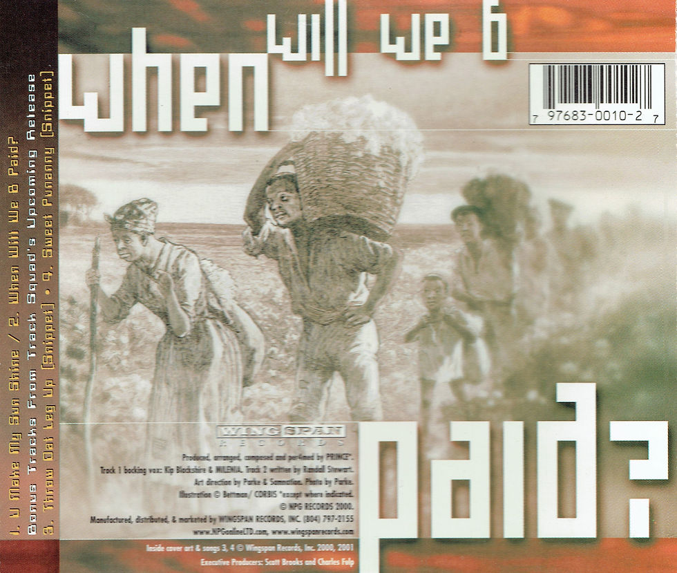 Prince feat. Angie Stone (April 10, 2001) U Make My Sun Shine - Single