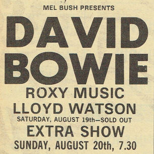David Bowie: "Rainbow Extra Show" Article (1972)