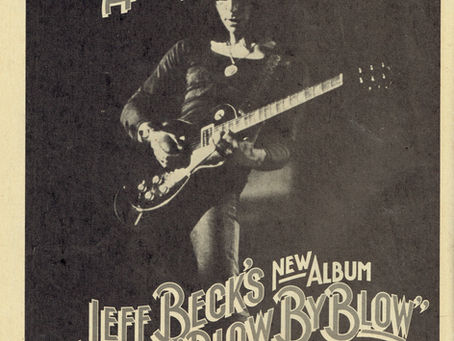 Jeff Beck (June 1, 1975) “The Return of the Axe Murderer” – AdverT – Creem Magazine (US)