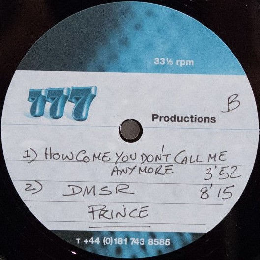 Acetate 12" (W9896T) Side-B