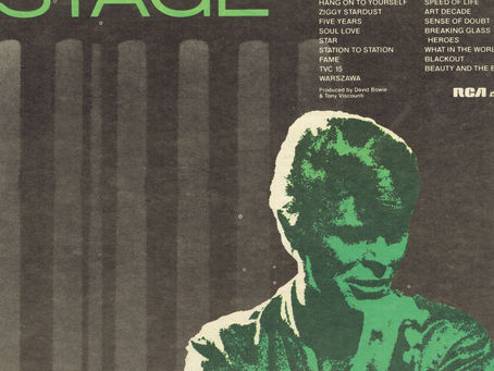 David Bowie: Stage - Presenting David Bowie Live! Advert (1978)