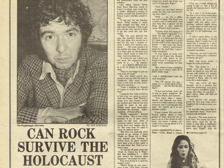 Can Rock Survive The Holocaust Article: 1976