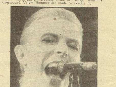 David Bowie: "Shop Here" Scrapbook Feature (1977)