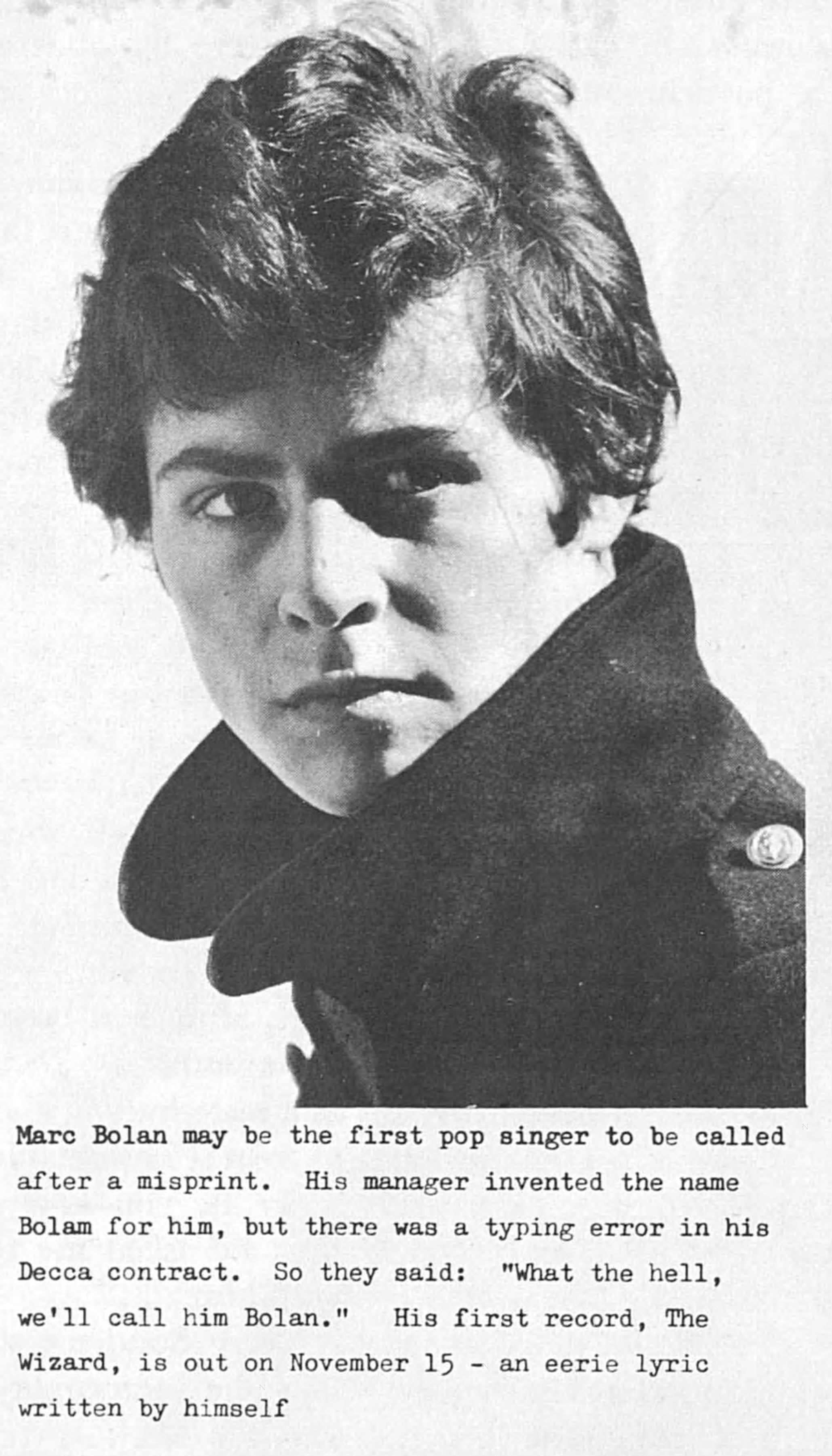 Writer: Marc Bolan