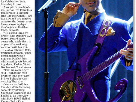 Prince (June 14, 2023) “Welcome To Paisley Park” Brainerd Dispatch
