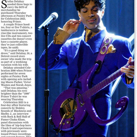 Prince (June 14, 2023) “Welcome To Paisley Park” Brainerd Dispatch
