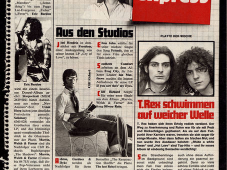 📰 T. Rex – Album Review: Apr. 1971