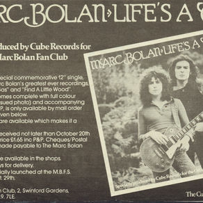 Life's A Gas Single (UK) (Advert) (1979)