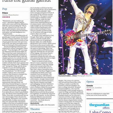 Prince & 3rdEyeGirl (May 19, 2014) The Guardian (UK)