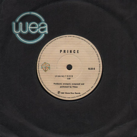 Prince (March 4, 1983) 1999 / Delirious – Single 7" BRA